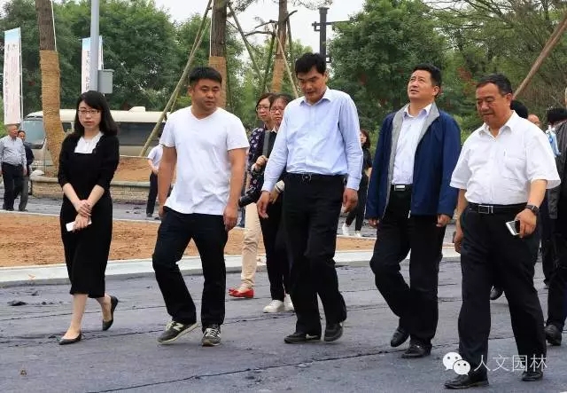 張永祥書記等領(lǐng)導(dǎo)到國家文史公園參觀、考察