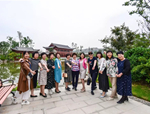 陜西省委黨校市廳級(jí)領(lǐng)導(dǎo)干部進(jìn)修班考察人文園林韓城項(xiàng)目