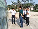 陜西省眾“河長'視察澽水河